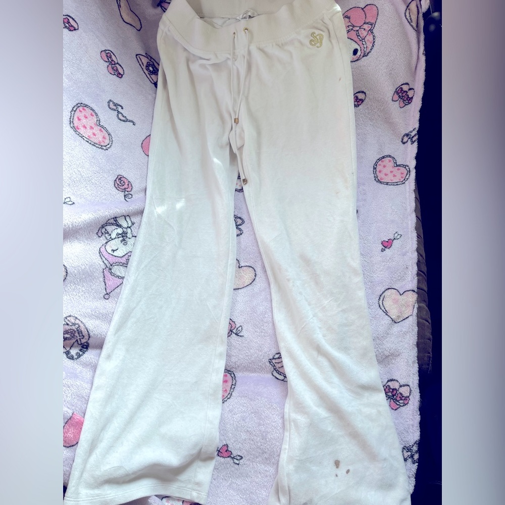 Vintage South Pole velour track pants